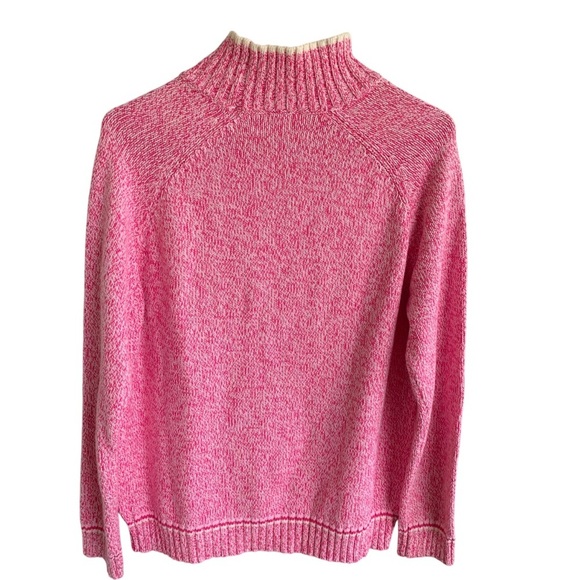 Vintage Izod Pink Cowl Neck Sweater Women’s Size Large - Picture 3 of 7